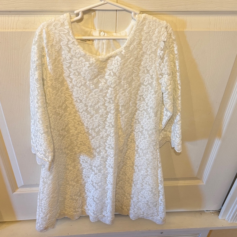 White Lace Top